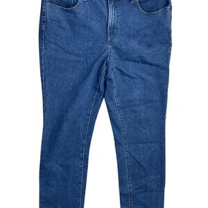 Charter Club Jeans Size 14 Lexington Straight Medium Wash Women's